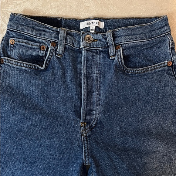 Re/Done Slim Leg Jeans (size: 28) - Picture 2 of 10